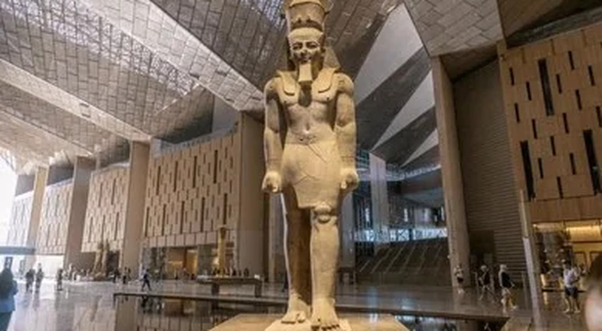 The Grand Egyptian Museum: Visitor Flow and Group Timings