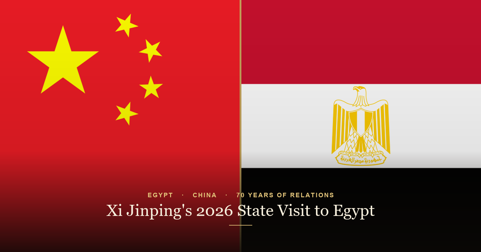 Operator Advisory: Xi Jinping's September 2026 Visit and Your Egypt Programmes